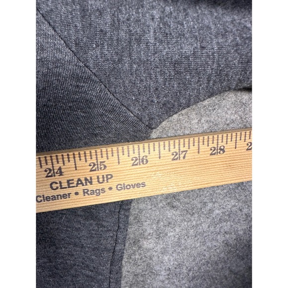 Wells Lamont Hoodie Mens XL Gray Long Sleeve Logo Graphic Pullover Sweatshirt - Picture 3 of 8